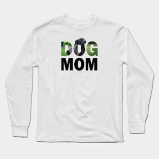 Dog mom - labrador oil painting word art Long Sleeve T-Shirt